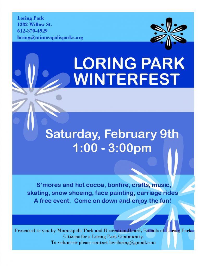 Loring Park Winterfest Citizens For A Loring Park Community