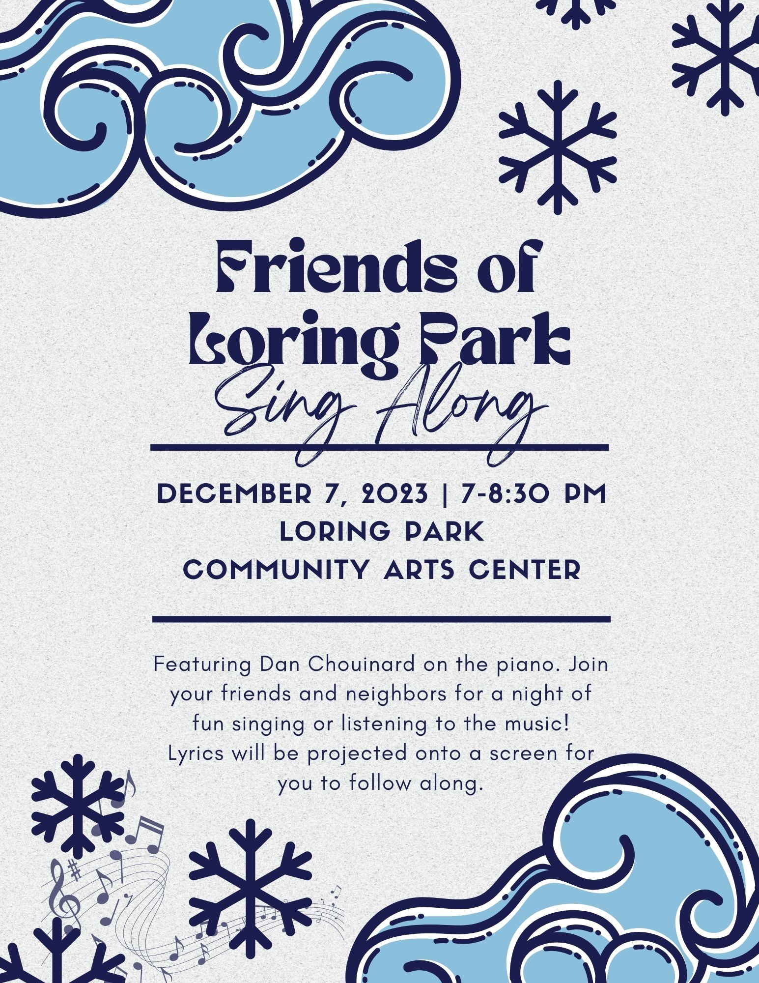 Friends of Loring Park Sing-A-Long