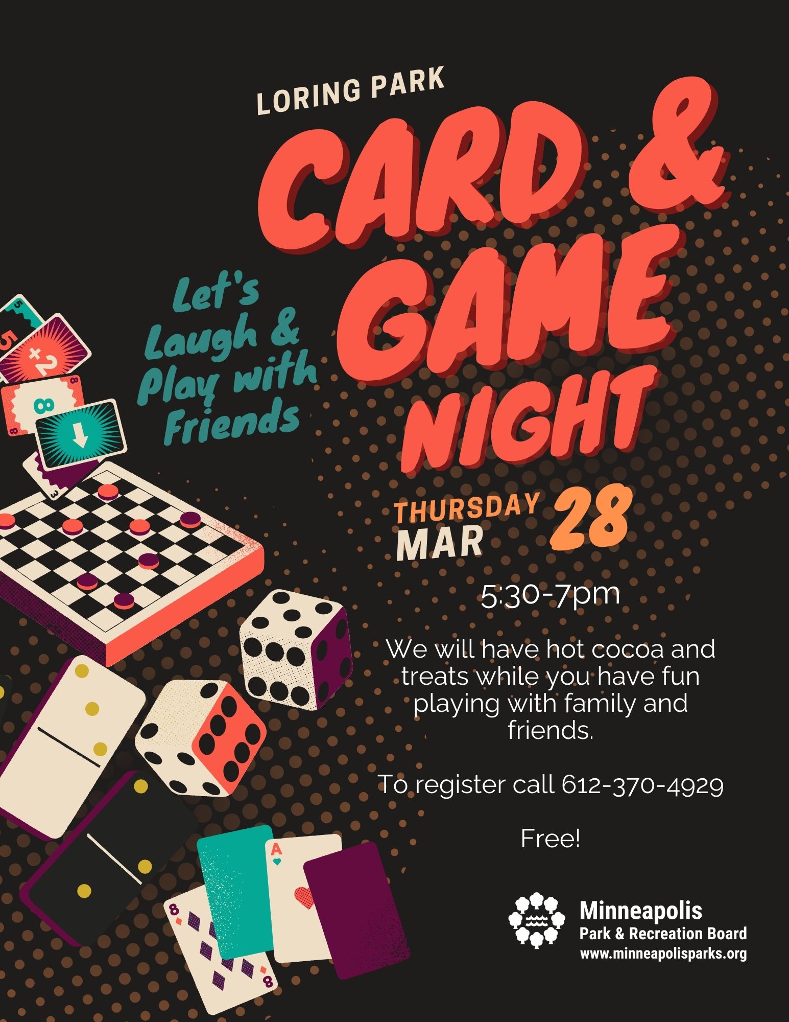 Card & Game Night at Loring Park