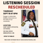 Sherrif Witt Listening Session