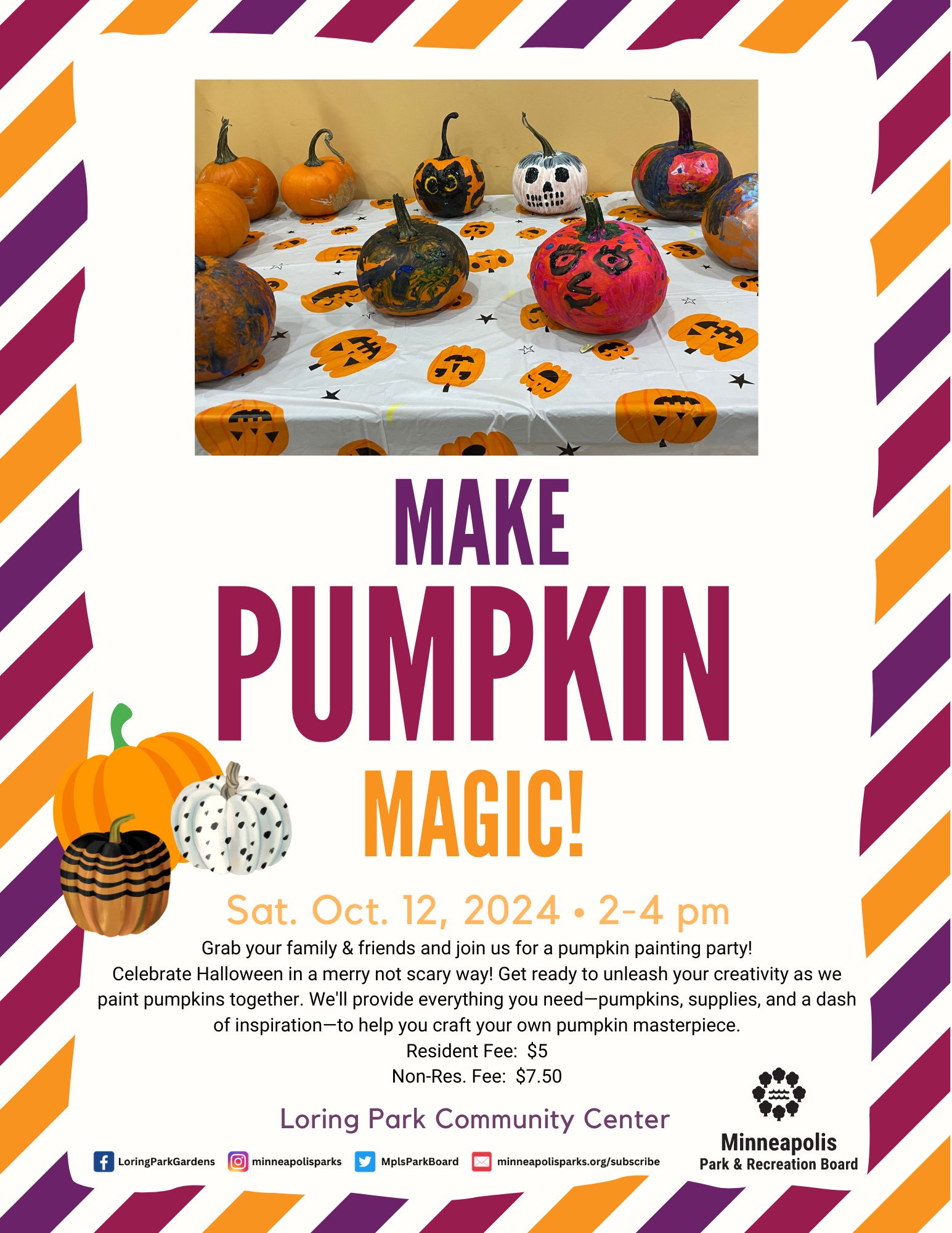 Make Pumpkin Magic at Loring Park