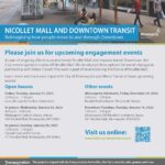 Nicollet Mall and Downtown Transit Open Houses