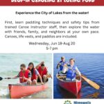 Drop in Canoeing at Loring Park