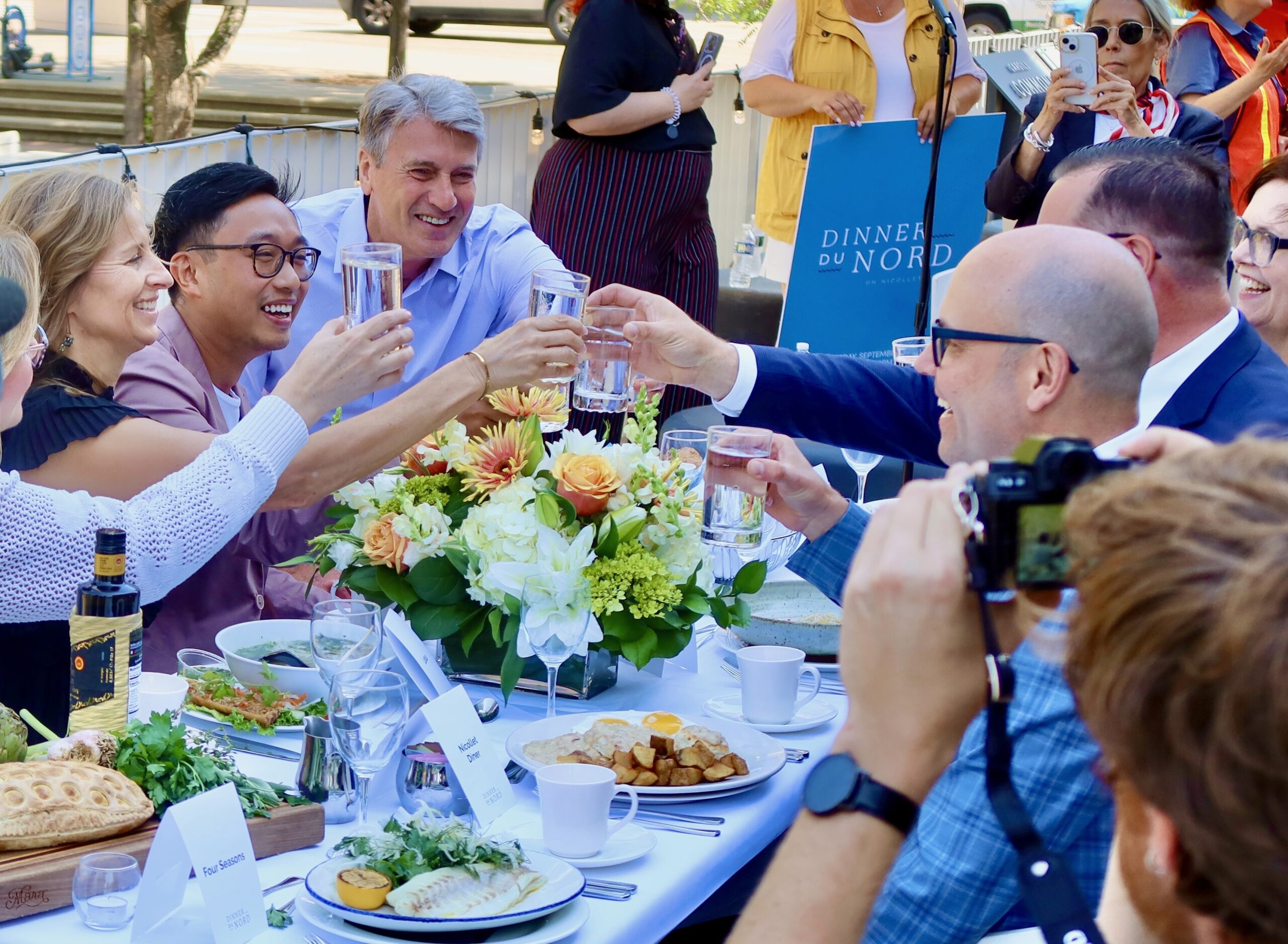 Dinner du Nord, America’s Longest Dinner Table