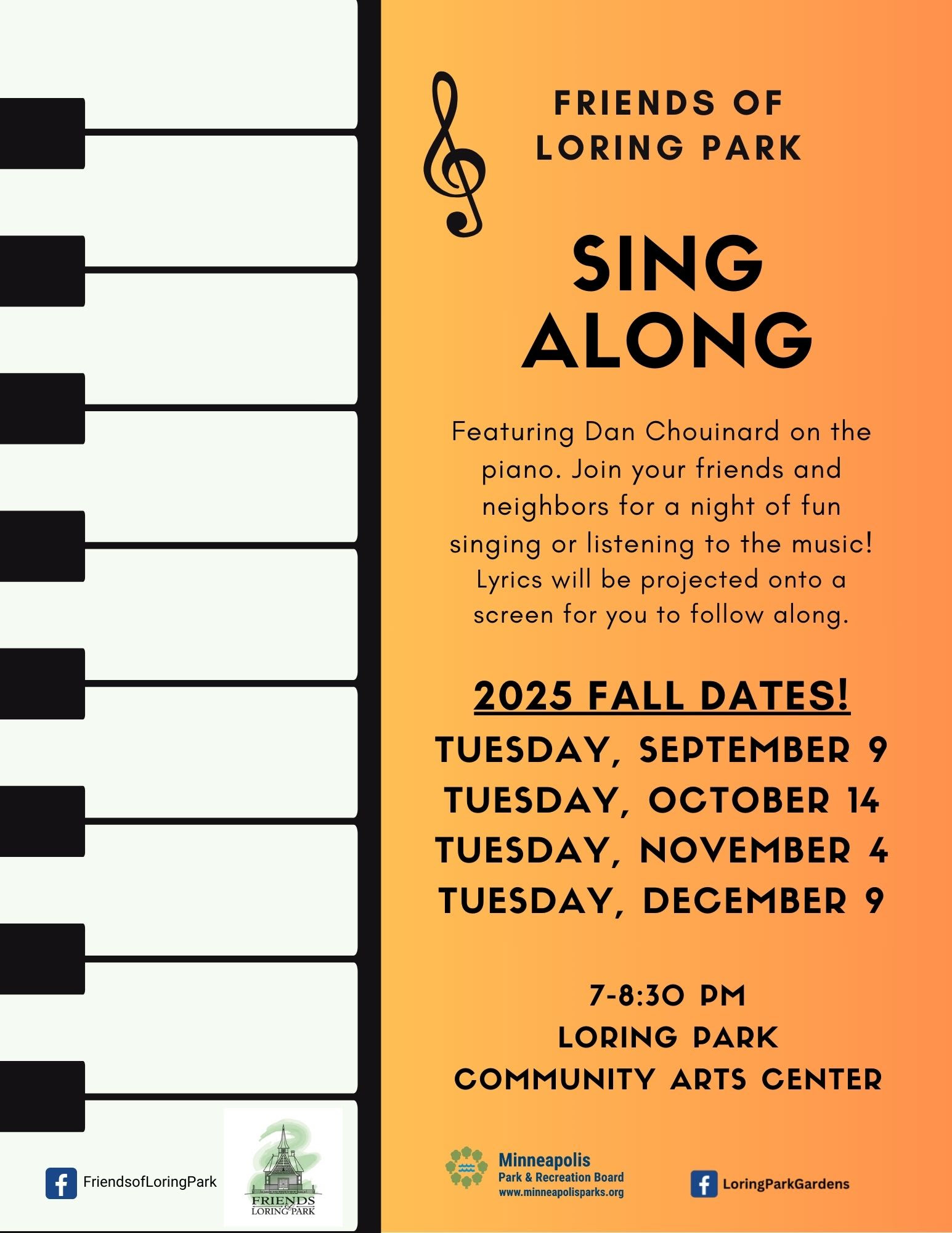 Loring Park Sing Along