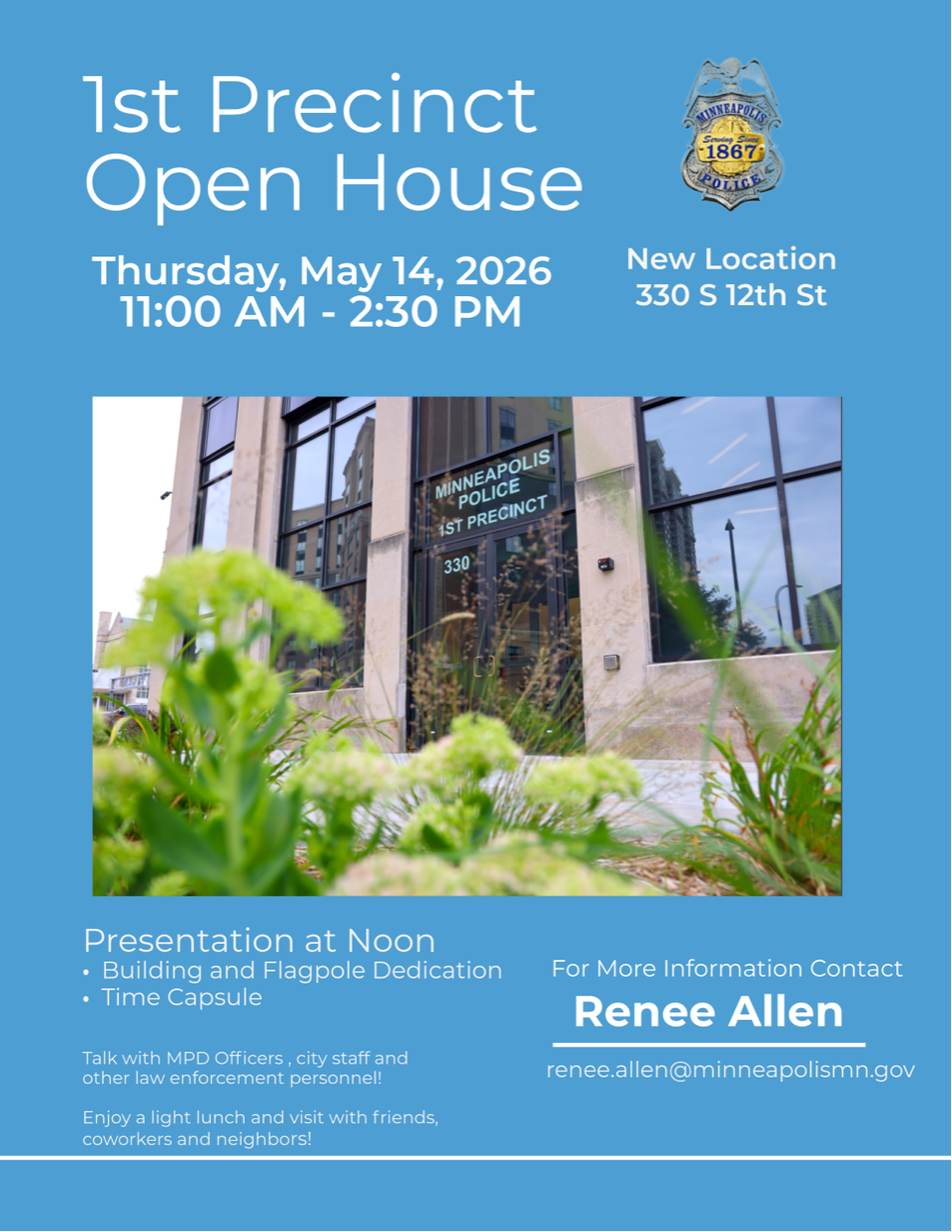 1st Precinct Open House