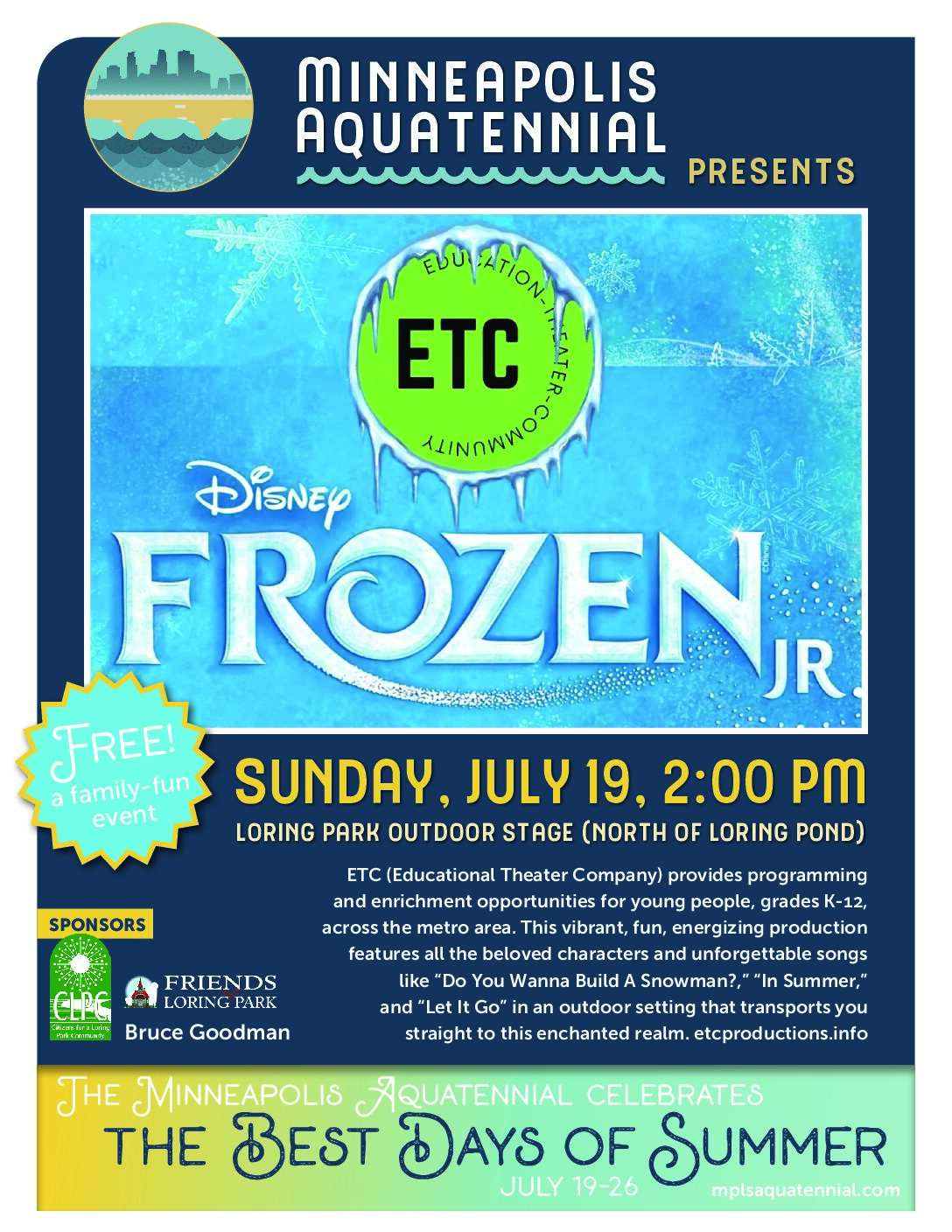 Frozen flyer