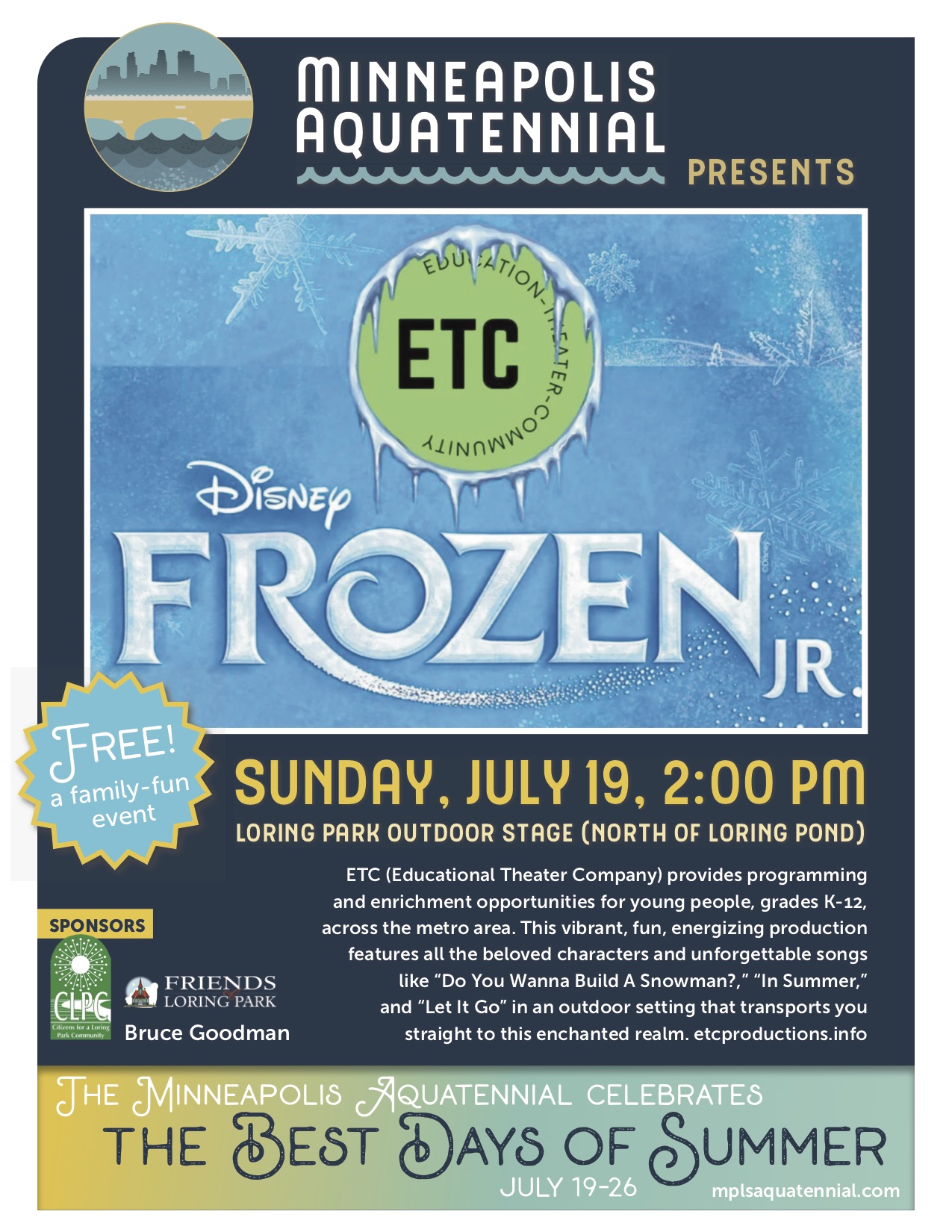 Frozen flyer