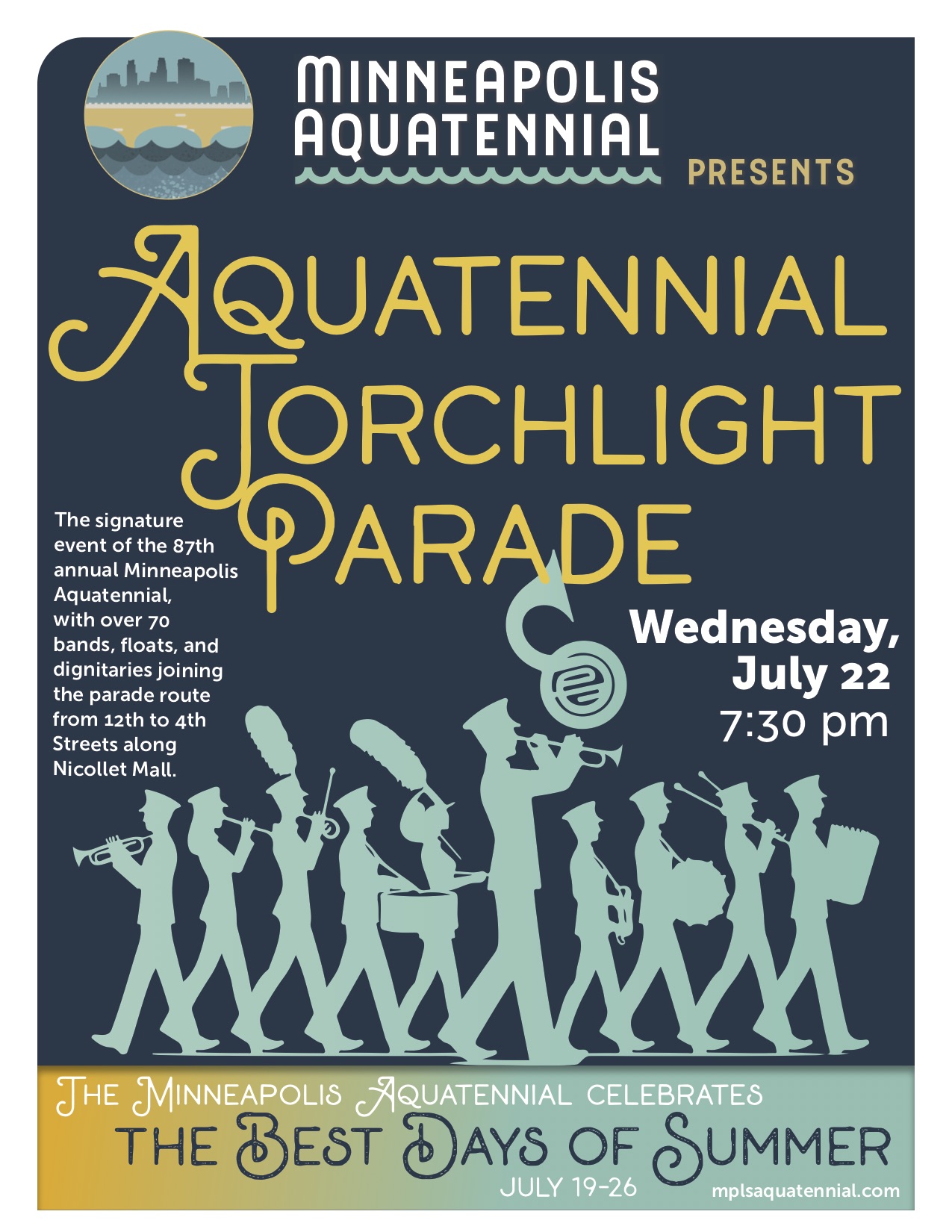 Aquatennial Torchlight Parade